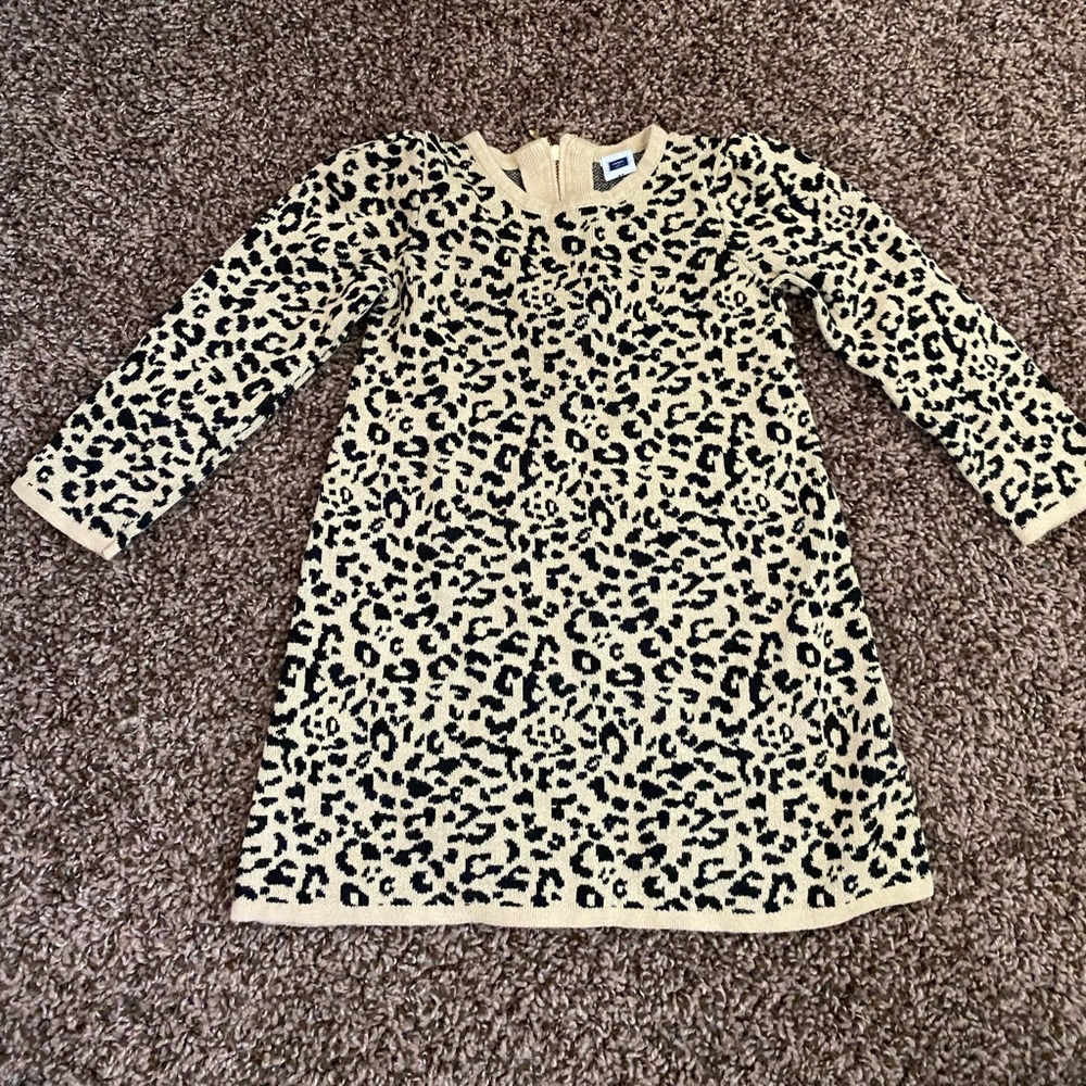 Janie and Jack Leopard Dress Toddler